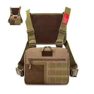 체스트백 MZ 밀리터리 가슴백 보조 학생 전술백