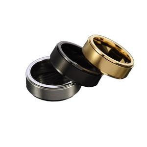 YUGA 미니멀리스트 회전 링 스피너 불안 피젯 걱정 스트레스 해소 스트라이웨어 유니 남성