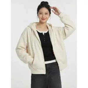 HANGTEN 여성 코듀로이 마이크로플리스 집업_025(10560-134-251-69)250000