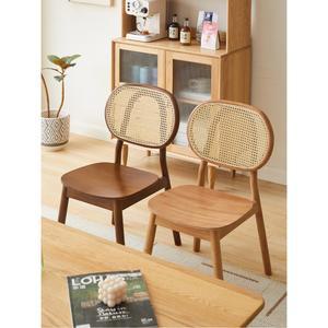 등받이 라탄 카페 원목 엔틱 디자인 플라스틱 우드 중고카페 벤치 편식의자 위시본 가게