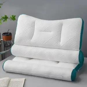 경추베개 블루그린 경추 견인 베개 라텍스 메모리폼 베게 배게