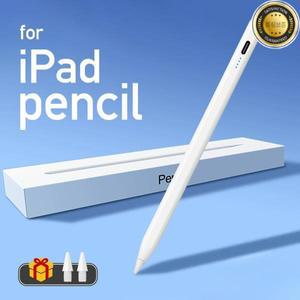 전원 표시기가있는 Apple Pencil 용 스타일러스 펜 2022 iPad 연필 팜 거부 터치