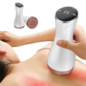 핫스톤 괄사 마사지 전기 안마 스파 온열 기계