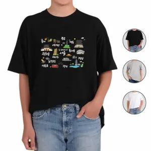 반팔 국내여행 서울 남산 N타워 전사이즈가능 PXf9+7lUh