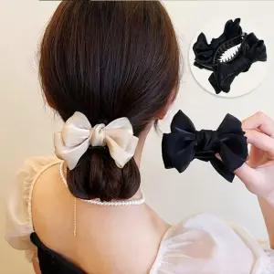 빅사이즈집게핀 당고머리 집게핀 미니리본 pVU9+3NwQ