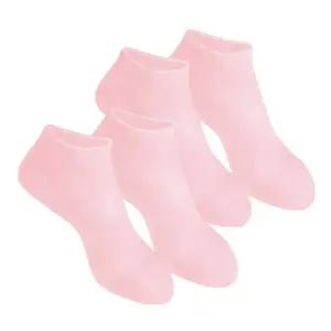 발 뒤꿈치 발꿈치 발가락 발바닥 각질 양말 보호 풋 패드 굳은살 건조 발갈라짐 실리콘 보습 커버 핑크