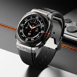 삼성 갤럭시 워치 울트라 7 47mm 스테인리스 스틸 버클 밴드 스포츠 스트랩, 삼성 갤럭시 워치 7 울트라 럭