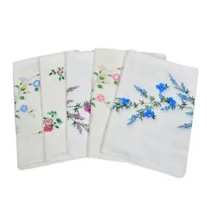 직사각형 이중 죽순 롱 가제 나염 수건 cLz3+8nGV