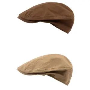 남자 봄 여름 브라운 베이지 스타일링 라운딩 헌팅캡 HnE3+8fbc