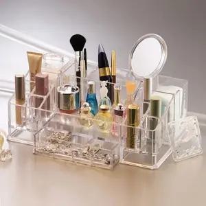 [에스에스_62]아크릴 화장품 투명 화장용품 정리함(대)