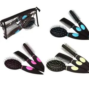 [에스에스_62]세트 핫브러쉬 다용도쿠션빗 머리브러쉬 3종