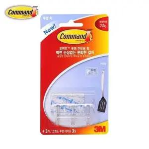 [에스에스_62]3M 코맨드벽걸이주방용훅 튼튼한 17067 1개