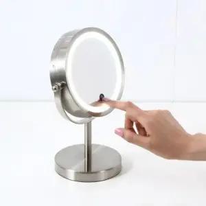 [에스에스_62]ST483-6 터치형 손거울 LED탁상거울/LED거울