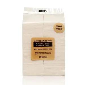 [에스에스_62]펄프 무형광화장솜 화장솜(100매)