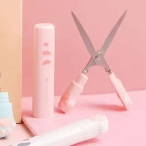 [에스에스_62]준비물 미니 컴팩트 왼손잡이 양손 가위