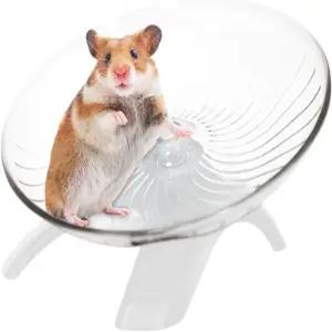 카칼로테 햄스터 휠 에르미트 크랩 클라이밍 장난감 조용한 달리기 운동 작은 동물 햄스터용 게르빌 케이지