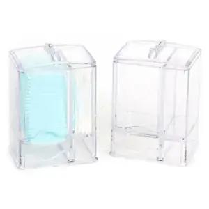 [에스에스_62]화장솜 면봉꽂이 ST-822 용기세트90x70x120mm