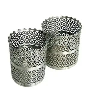 [에스에스_62]실버 연필 수저통 수저 브러쉬 정리 꽂이 2개