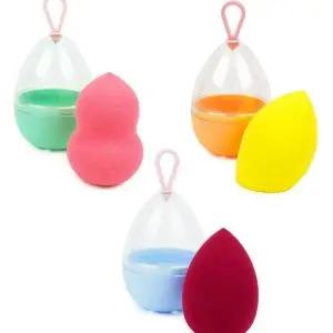 [에스에스_62]메이크업 퍼프 똥퍼프 세트 물방울 화장퍼프