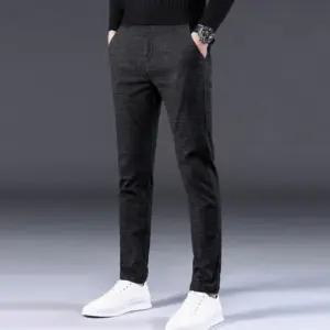 패턴슬랙스 정장바지 체크무늬 10팬츠 일자바지 IS-GFP02N