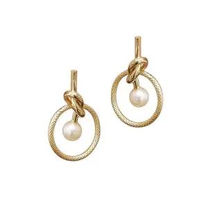 모스트12 진주 노트형 14K 골드 귀걸이 코스트코 잡화마켓2603