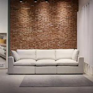 사트바 할로다운 양면 패브릭 소파 4인 코스트코 마켓송지2603