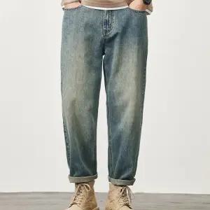 빈티지 루즈 배기핏 청바지 루즈 테이퍼드핏 정바지 남여공용