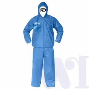 위생복 하늘색 작업복부직포2xl 부직포방역복 일회용 작업복세트 일회용방진복 1EA 부직포작업복상의 2xL