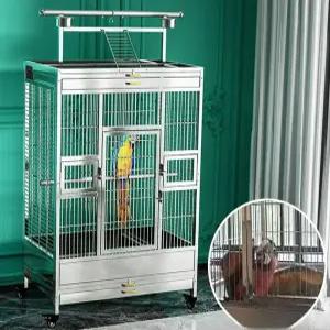 앵무새새장 대형케이지이동장 조류하우스 사육장 철제 하우스 조류 철장