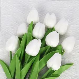 장식 꽃 튤립 조화 홈 꽃다발 인테리어 스타일링