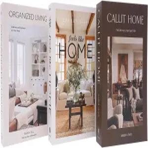 가정용 장식용 PCS 가짜 장식 도서 3종-커피 테이블용 장식용-에스테틱 가짜/가짜 책 커피 리브로스 선반