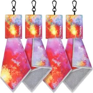 휴대용 안경 천 열쇠고리 양면 클리너 및 광택 파우치 극세사 렌즈 클리닝 코트 물티슈 키트 포켓 색상 6X