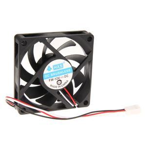 7cm 70mm PC 컴퓨터 케이스 쿨링 팬 DC 12V 3핀 CPU 쿨러 2200RPM 라디에이터
