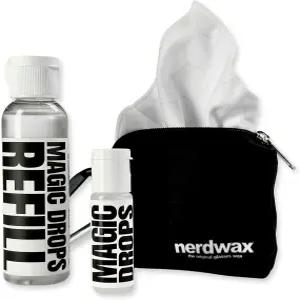 너드왁스 매직 드롭 안경 청소 키트 햇볕을 쬐는 사양과 화면을 위한 마법 같은