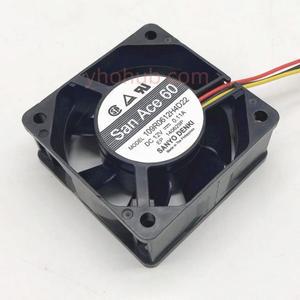 Sanyo Denki 3 선 서버 냉각 팬, 109R0612H4D22, DC 12V, 0.11A, 60x60x25mm