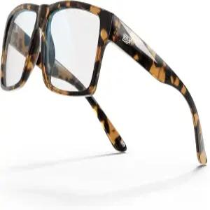 남성용 청각 장애인 블루 라이트 차단 안경 컴퓨터 게임 TV 눈의 피로 방지 및 수면 개선에 적합합니다