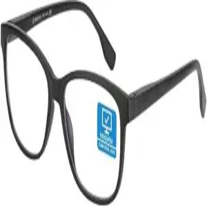 K KENZHOU 여성용 블루라이트 안경 컴퓨터 게이밍 휴대폰용 차단 눈의 피로 방지 및 자외선 눈부심