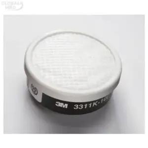 방진 방독 정화통 3M3311K-100 안전 보호용 정화기 방독마스크 필터 WES3+9pRZ