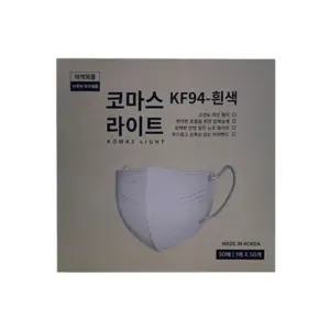 흰색 코마스 마스크 대형 x KF-94 50매1박스 1매입  [mWAC53D8]