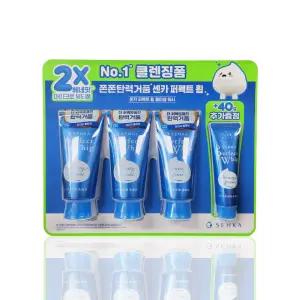 [빠른배송]센카 퍼펙트 휩 페이셜 워시 클렌징폼 120gx3개+40g 시세이도 세안제 코스트코