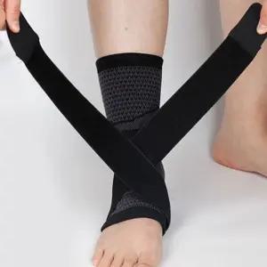 발목보호대 테이핑 밴드 스포츠 발목 압박 붕대 아대 nBY6+9Tny