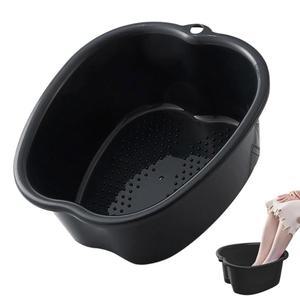 CHPBOLLY 발에 몸을 담글 있는 욕조 대형 튼튼한 버킷 마사지기 세면대 각질 담그는