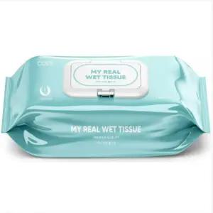 코스더블유 마이리얼 물티슈 캡형 120매 10팩