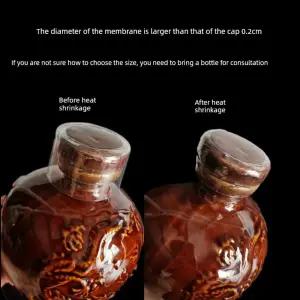 페트병 마개 와인병 밀봉 수축 필름