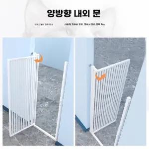 고양이 펜스 안전문 주방 높이 휀스 애견 캣도어 현관문