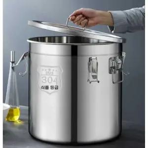 육수통 업소용 국통 밀폐용기 스테인레스 식당 소스