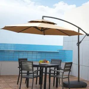 편의점 파라솔 야외 휴대용 플라스틱 테이블 탁자 정원 접이식