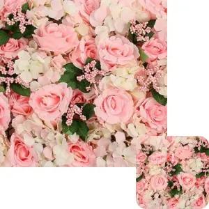 제이커 꽃벽 월데코 벽장식조화 포토존 플라워월 인테리어 FL01