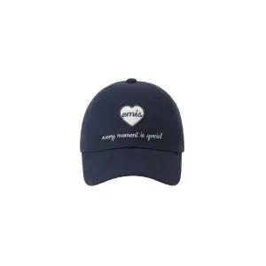 이미스 HEART WAPPEN BALL CAP-NAVY