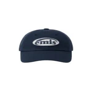 이미스톤온톤 네이비 TONE ON TONE WAPPEN BALL CAP-NAVY